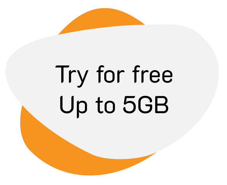 Try for free, up to 250MB